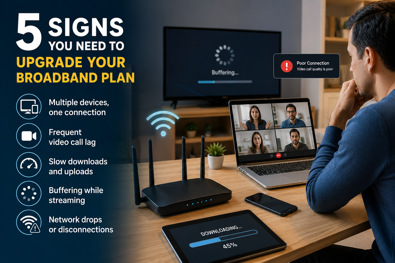 5 Signs You Need to Upgrade Your Broadband Plan